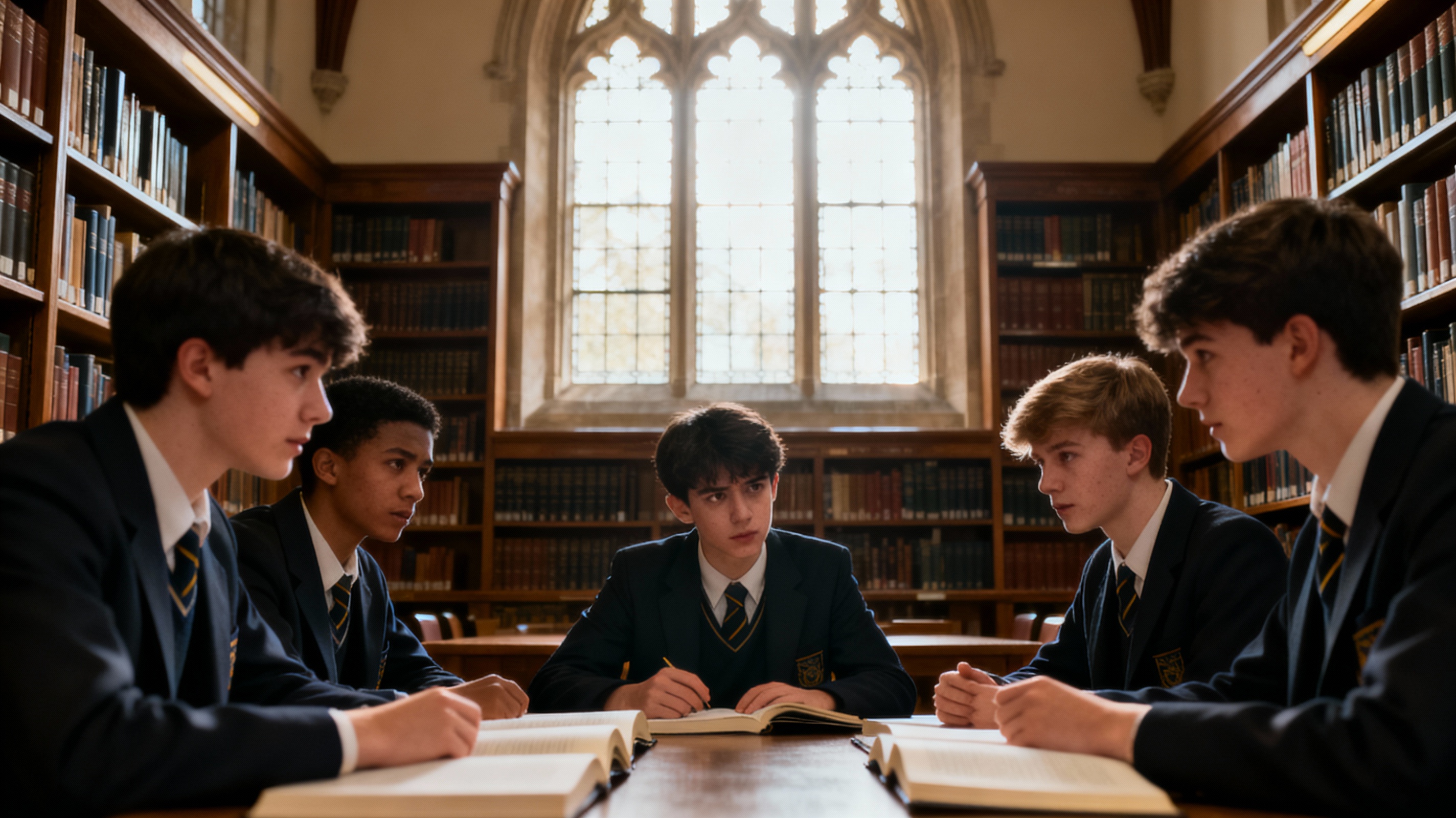 维港青藤高中部专注的学术氛围