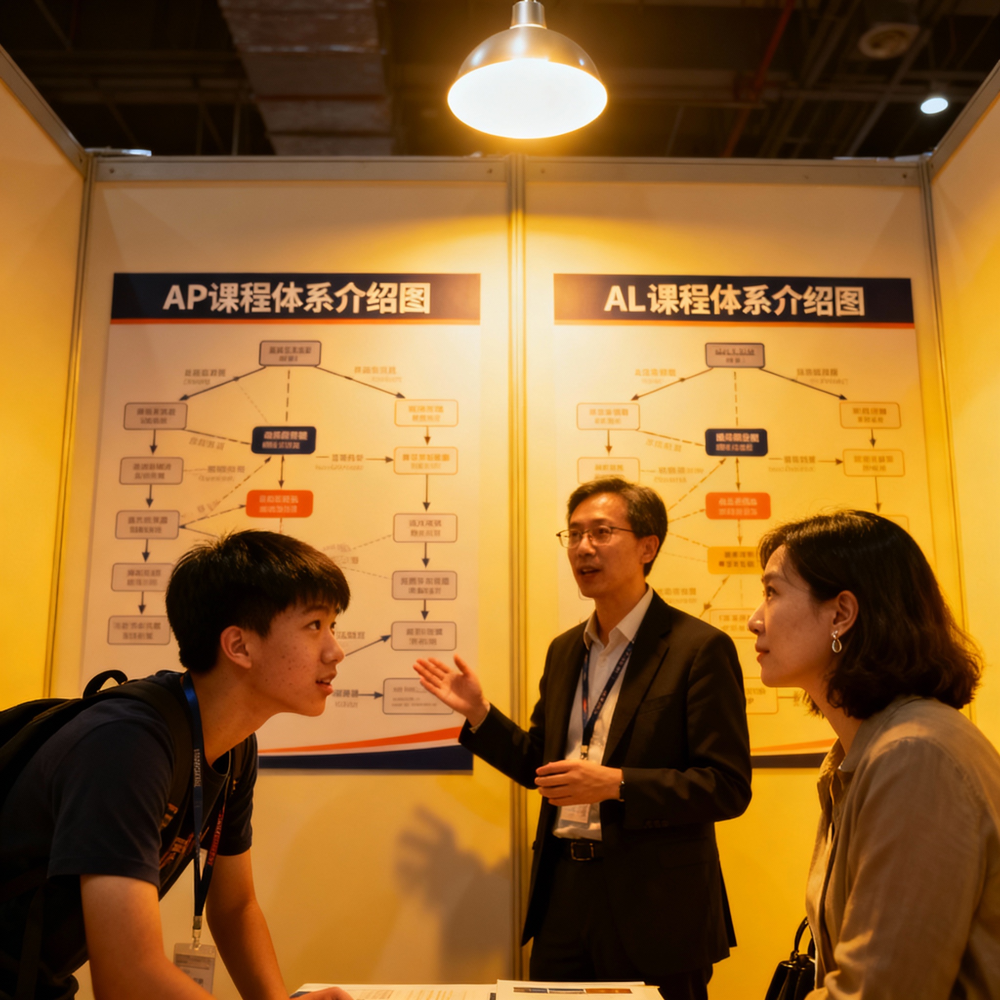 学生在选择AP或AL课程路径