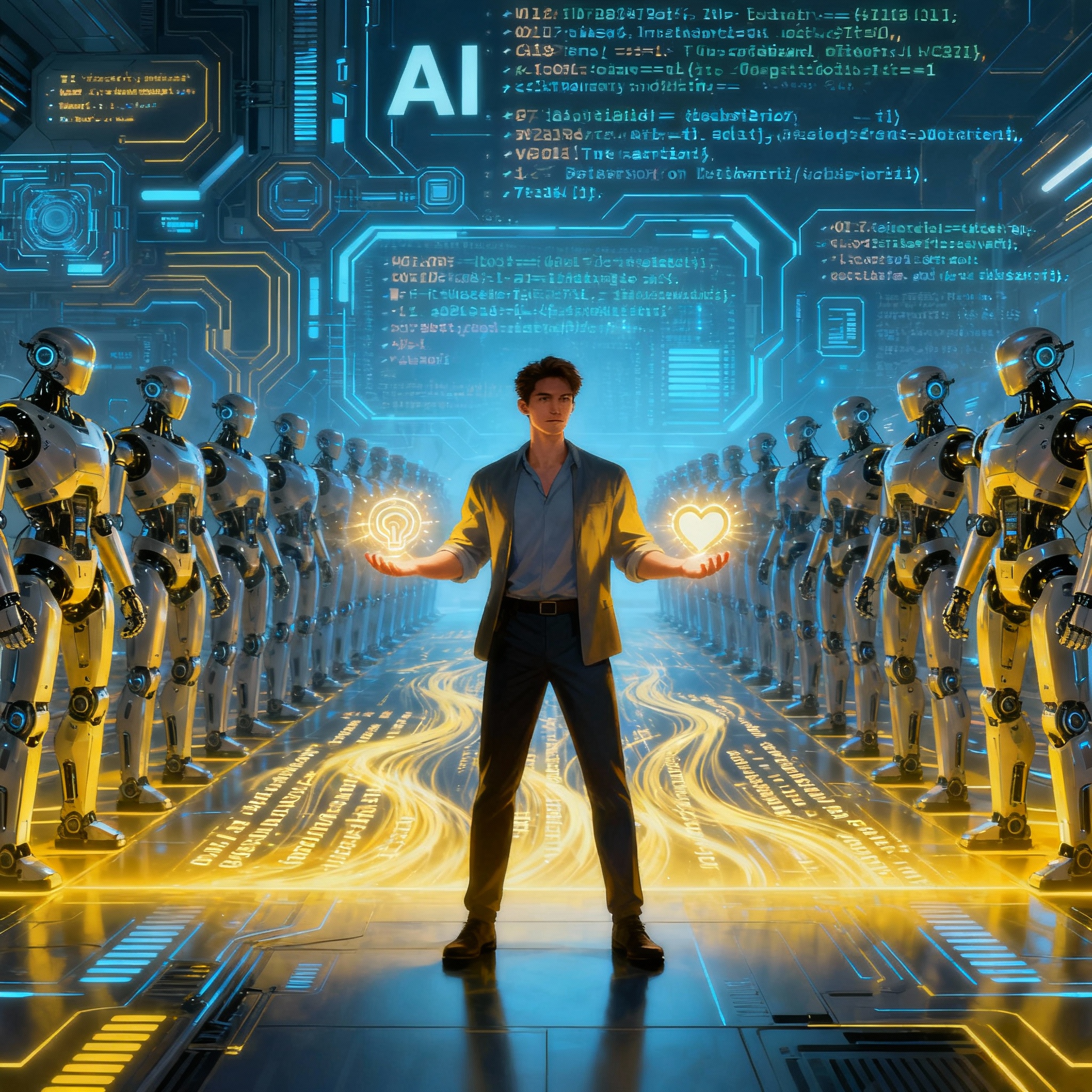 人类智慧引领AI时代的未来图景